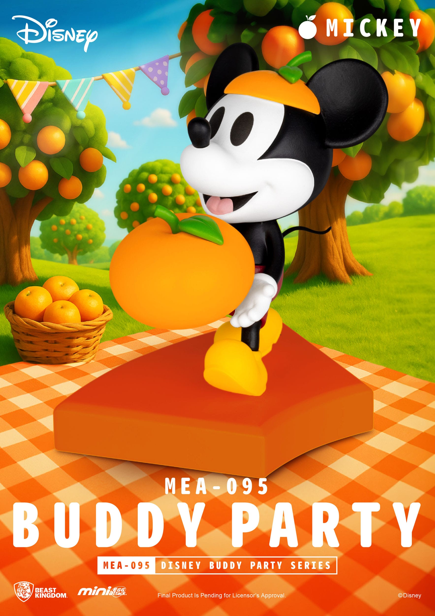 Disney: Buddy Party: Mini Egg Attack: Box of 6 - Beast Kingdom Toys Blind Boxes, Mini Figures & Capsule Toys