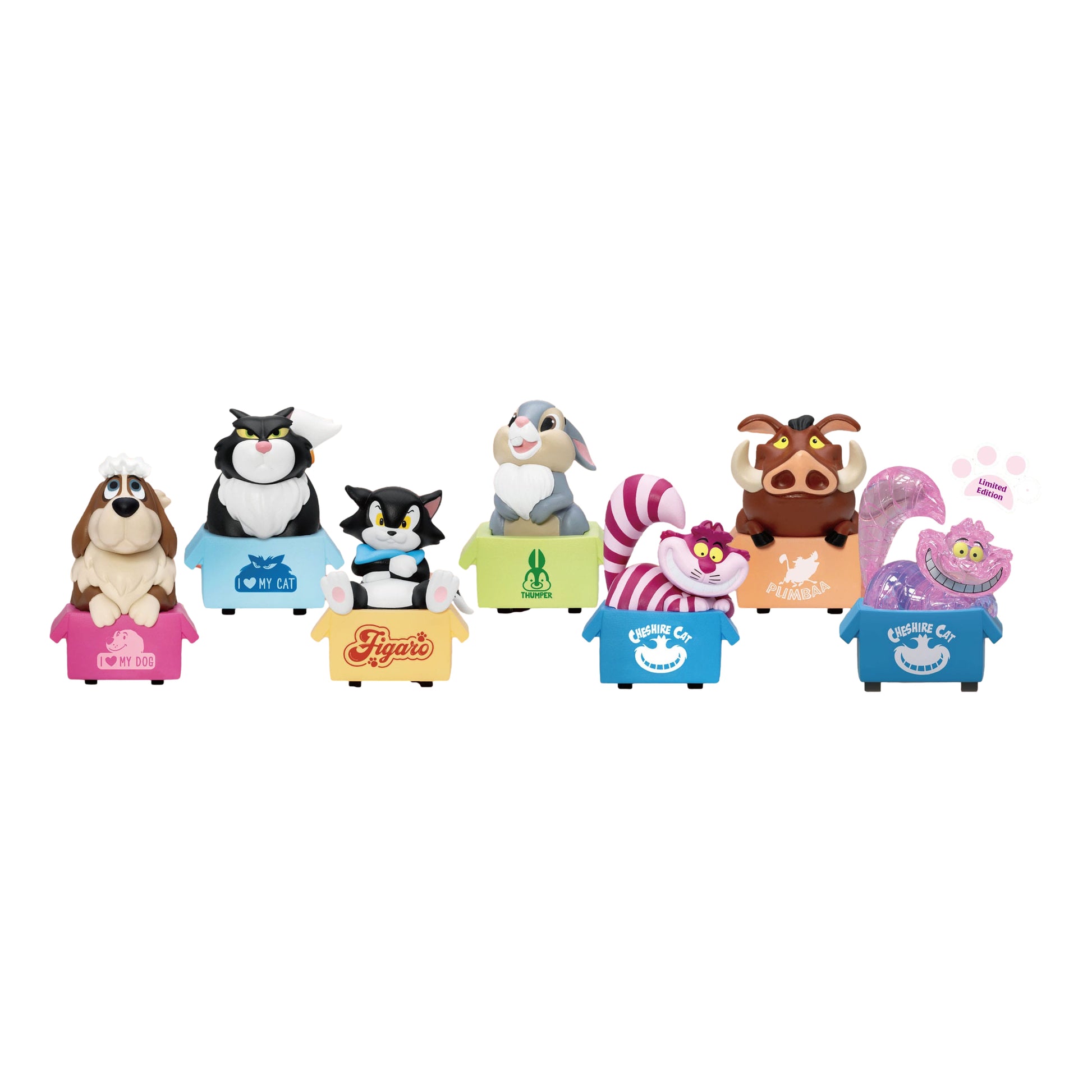 Disney: Cute Pal: Pull Back Cars: Blind Box:  Box Of 6 - Beast Kingdom Toys Blind Boxes