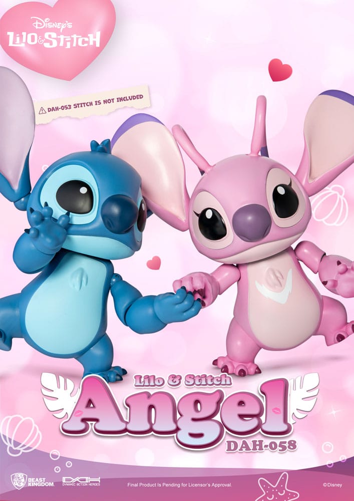 Disney Dynamic 8ction Heroes Action Figure 1/9 Angel (Lilo & Stitch) 16 cm - Beast Kingdom Toys Action figures