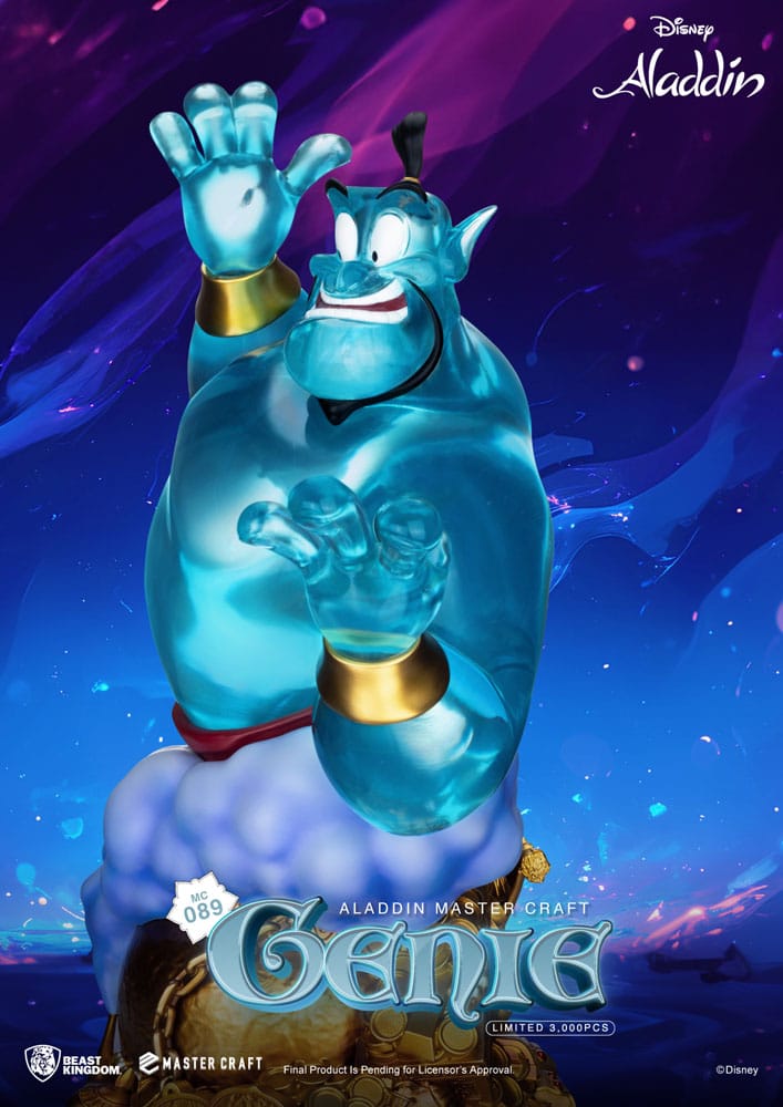 Disney: Genie: (Aladdin): Master Craft Statue - Beast Kingdom Toys Statue