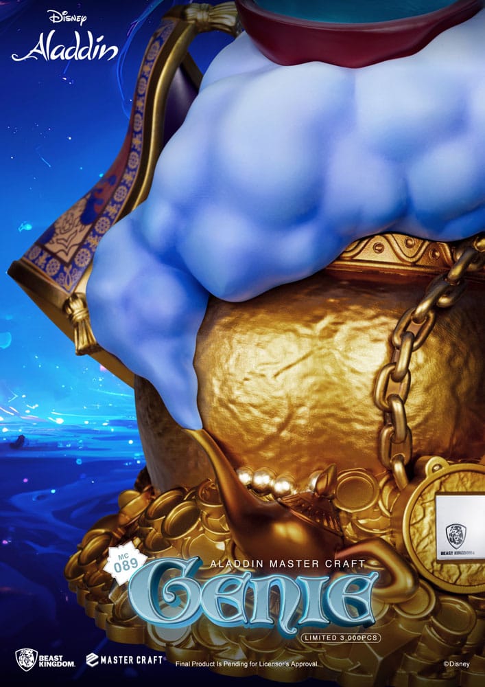 Disney: Genie: (Aladdin): Master Craft Statue - Beast Kingdom Toys Statue