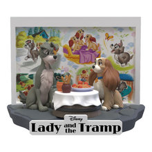 Disney: Lady and the Tramp: D-Stage Statue: 12cm - Beast Kingdom Toys Statue