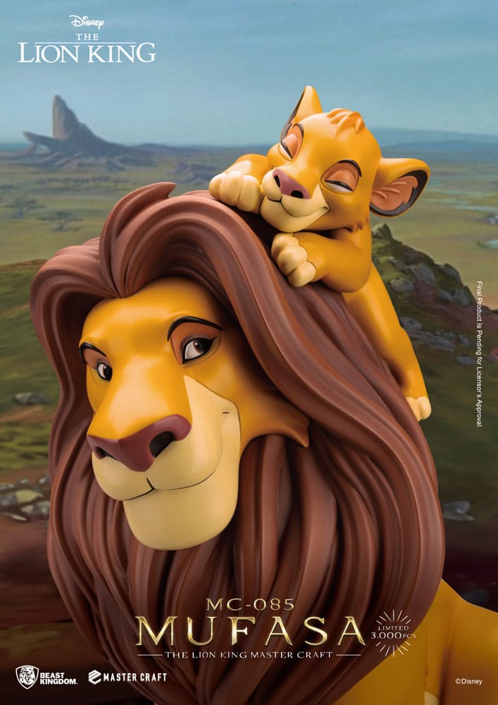 Disney Master Craft Statue The Lion King Mufasa 36 cm - Beast Kingdom Toys Statues