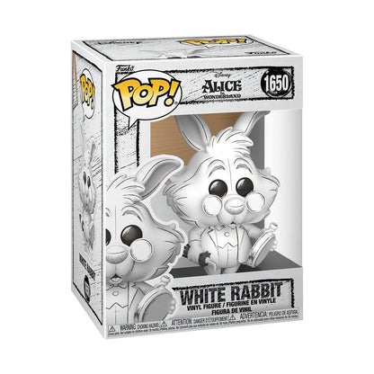 Disney POP!: Alice in Wonderland: White Rabbit (Sketched) #1650: Vinyl Figure - Funko Action Figure