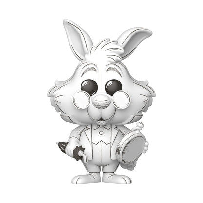 Disney POP!: Alice in Wonderland: White Rabbit (Sketched) #1650: Vinyl Figure - Funko Action Figure