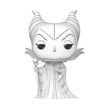 Disney POP!: Sleeping Beauty: Maleficent (Sketched) #1648: Vinyl Figure - Funko Action Figure