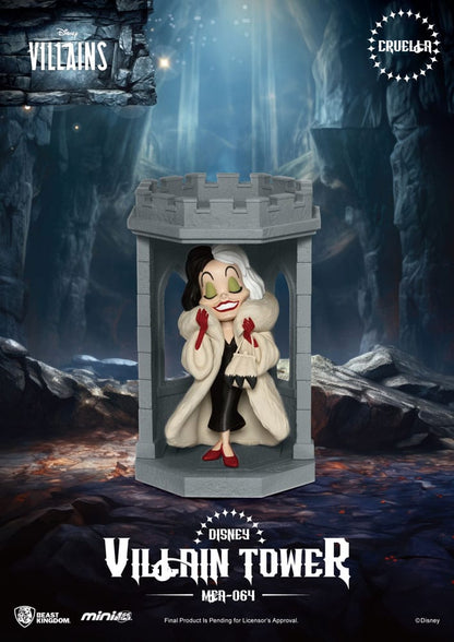 Disney Villains: Villain Tower: Mini Egg Attack: Blind Box: Box Of 6 - Beast Kingdom Toys Blind Boxes, Mini Figures & Capsule Toys