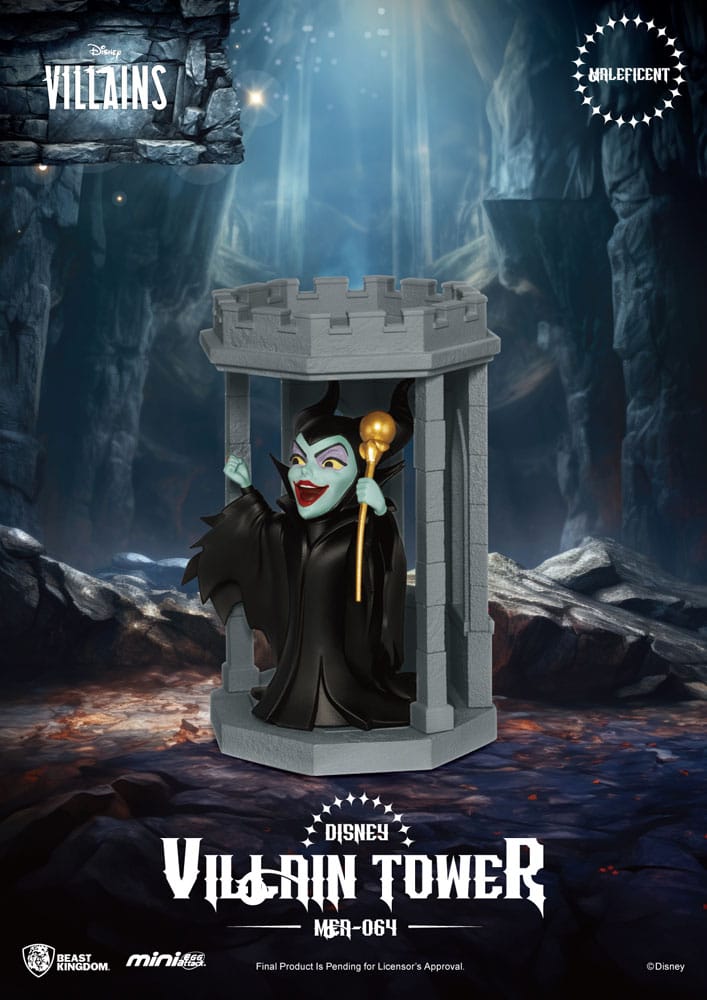 Disney Villains: Villain Tower: Mini Egg Attack: Blind Box: Box Of 6 - Beast Kingdom Toys Blind Boxes, Mini Figures & Capsule Toys