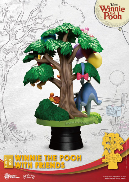 Disney: Winnie The Pooh With Friends: D-Stage Diorama - Beast Kingdom Toys Statue