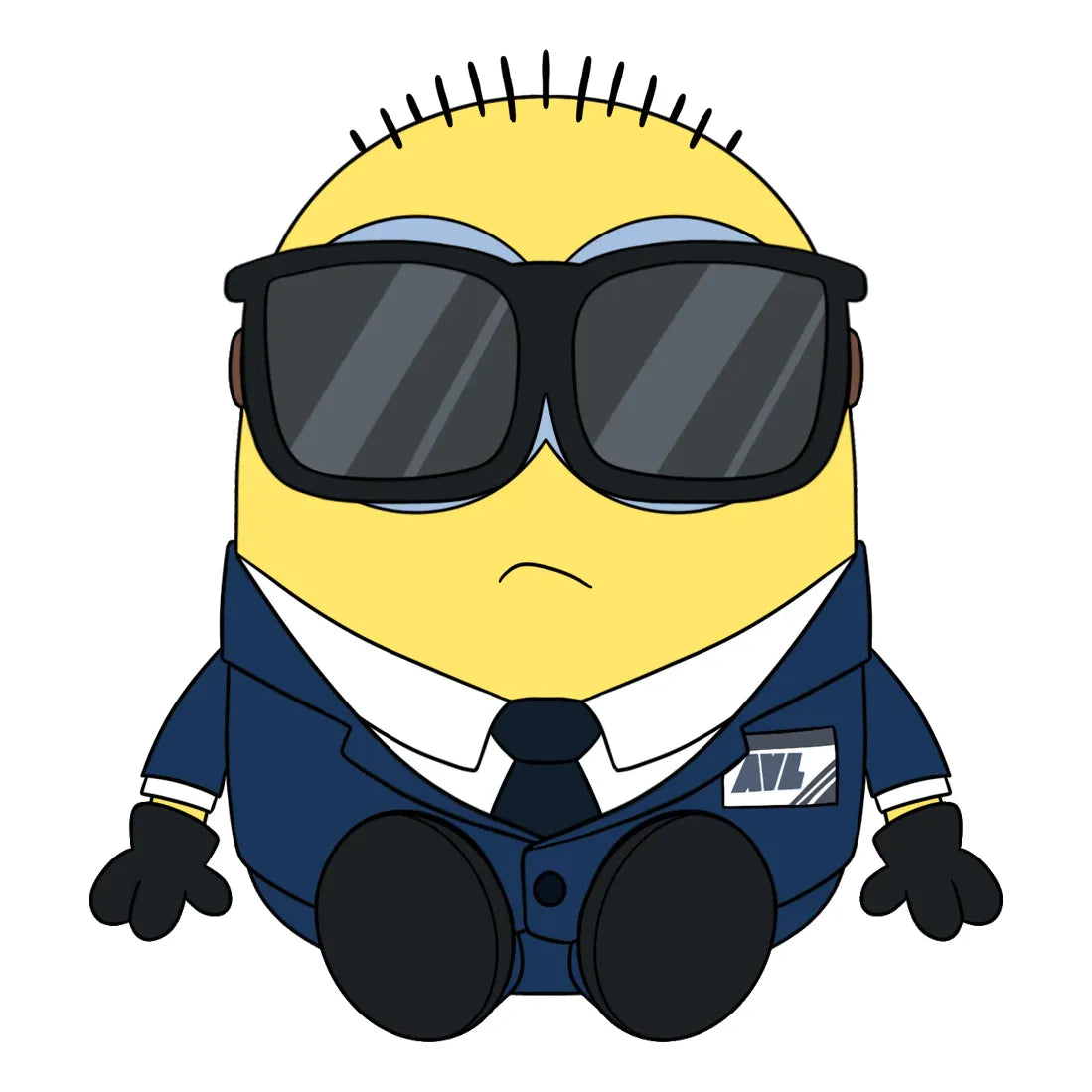 Dispicable Me 4: Suit Minion: Plush: 9": YouTooz YouTooz