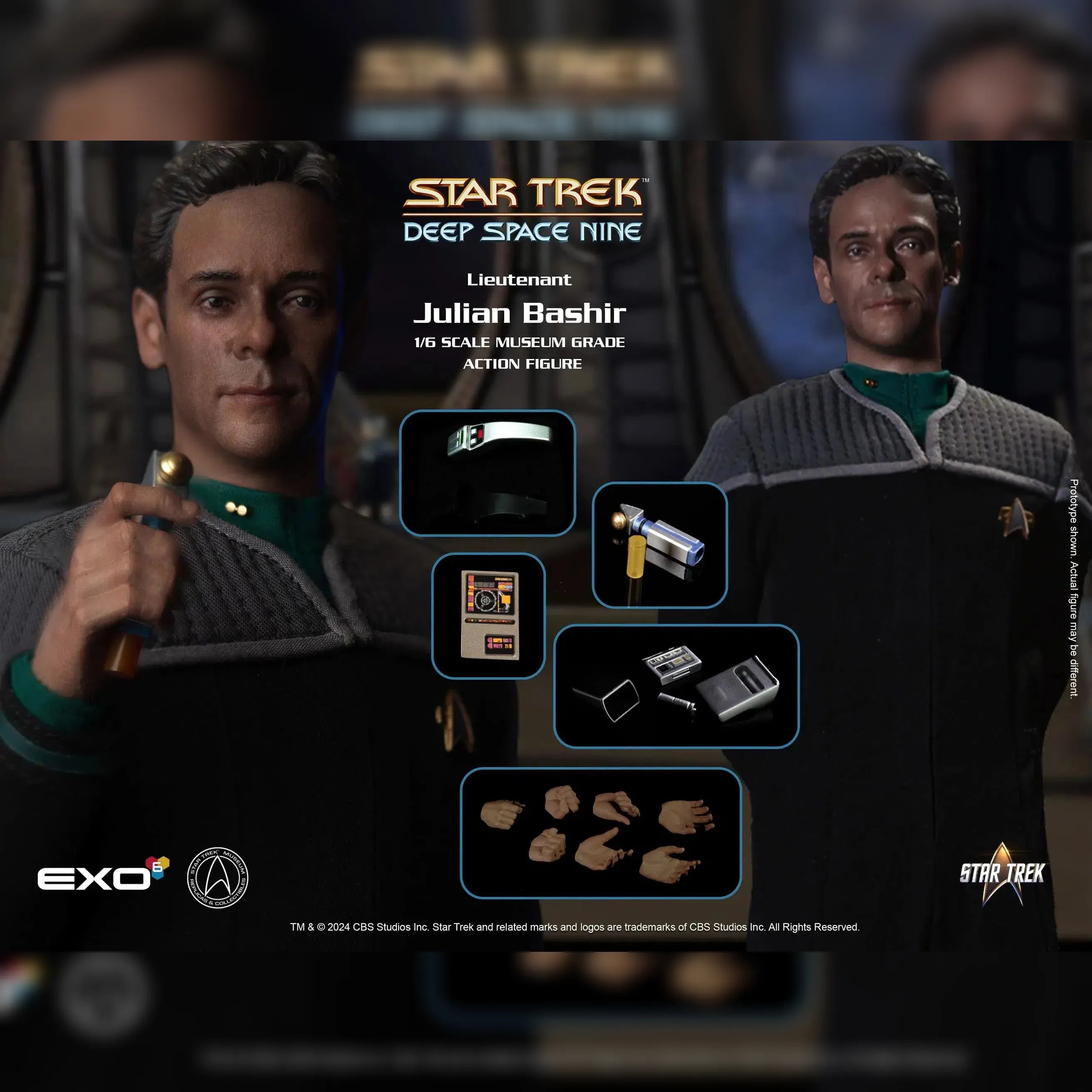 Dr. Julian Bashir: Star Trek: Deep Space Nine EXO-6