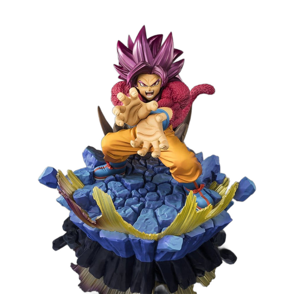 Dragon Ball Daima FiguartsZERO Extra Battle PVC Statue Marshall Super Saiyan 4 Son Goku Daima - Bandai Tamashii Nations Statues
