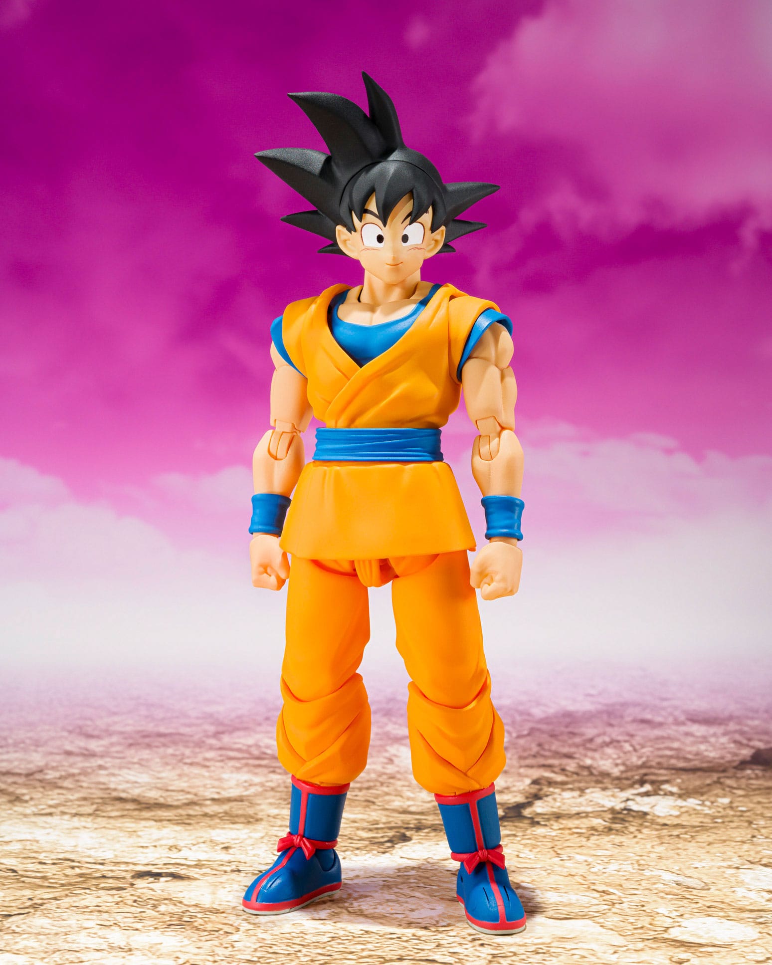 Dragon Ball Daima: Goku: Action Figure: S.H Figuarts: 15cm by Tamashi Nations – Action Figure, [scale], UK stockist Planet Action Figures