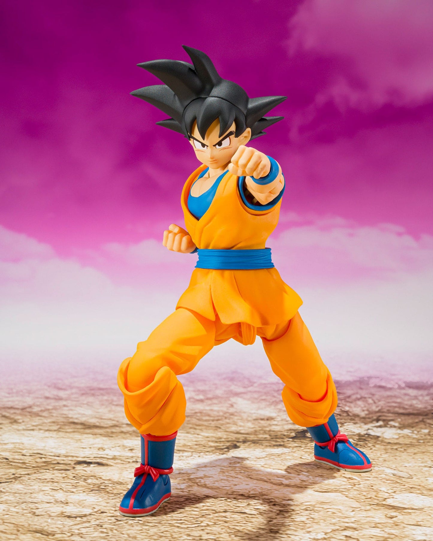 Dragon Ball Daima: Goku: Action Figure: S.H Figuarts: 15cm by Tamashi Nations – Action Figure, [scale], UK stockist Planet Action Figures