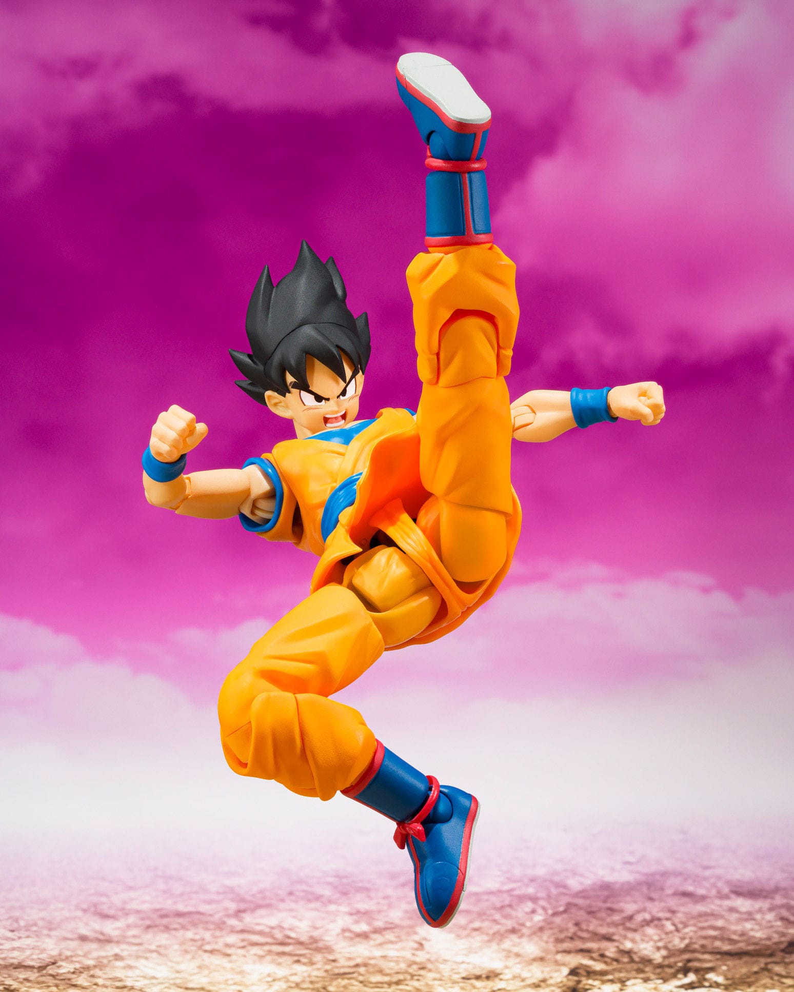 Dragon Ball Daima: Goku: Action Figure: S.H Figuarts: 15cm by Tamashi Nations – Action Figure, [scale], UK stockist Planet Action Figures
