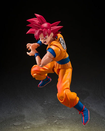 Dragon Ball Super S.H.Figuarts Action Figure Super Saiyan God Son Guko (God Aura) 15 cm - Bandai Tamashii Nations Action figures