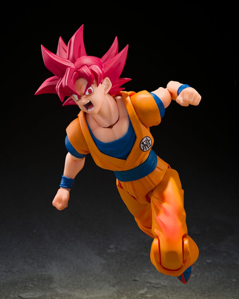 Dragon Ball Super S.H.Figuarts Action Figure Super Saiyan God Son Guko (God Aura) 15 cm - Bandai Tamashii Nations Action figures