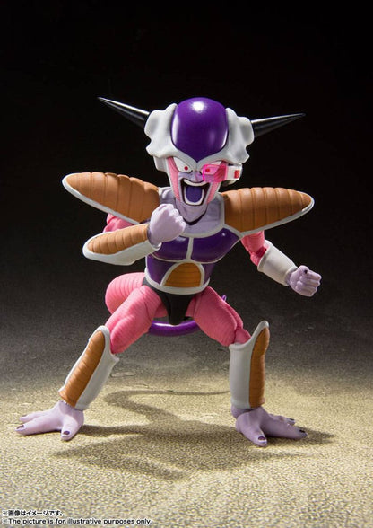 Dragon Ball Z S.H. Figuarts Action Figure Frieza (First Form) & Frieza Pod Reissue 11 cm - Bandai Tamashii Nations Action Figures