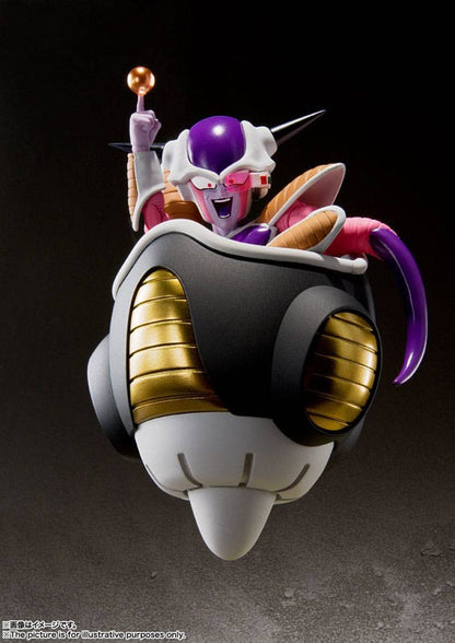 Dragon Ball Z S.H. Figuarts Action Figure Frieza (First Form) & Frieza Pod Reissue 11 cm - Bandai Tamashii Nations Action Figures