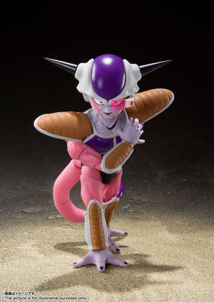 Dragon Ball Z S.H. Figuarts Action Figure Frieza (First Form) & Frieza Pod Reissue 11 cm - Bandai Tamashii Nations Action Figures