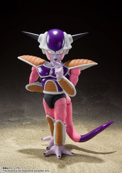 Dragon Ball Z S.H. Figuarts Action Figure Frieza (First Form) & Frieza Pod Reissue 11 cm - Bandai Tamashii Nations Action Figures