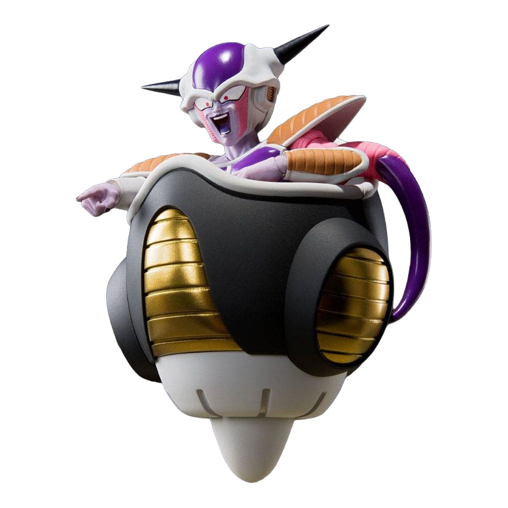 Dragon Ball Z S.H. Figuarts Action Figure Frieza (First Form) & Frieza Pod Reissue 11 cm - Bandai Tamashii Nations Action Figures