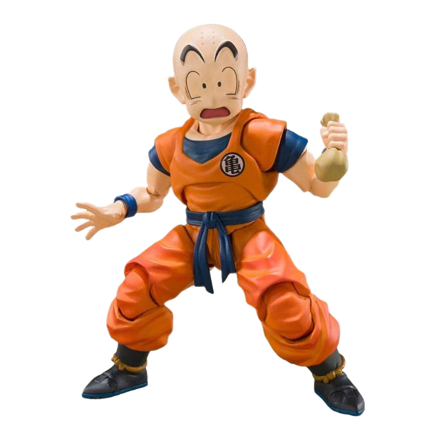 Dragon Ball Z S.H. Figuarts Action Figure Krillin-Earth's Strongest Man (Reissue) 12 cm - Bandai Tamashii Nations Action Figures