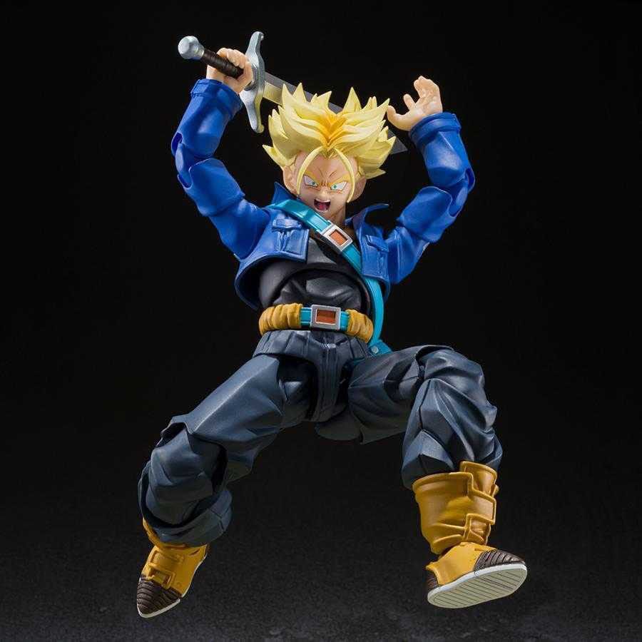 Dragon Ball Z S.H. Figuarts Action Figure Super Saiyan Trunks The Boy from the Future (Reissue) 14 cm - Bandai Tamashii Nations Action Figures