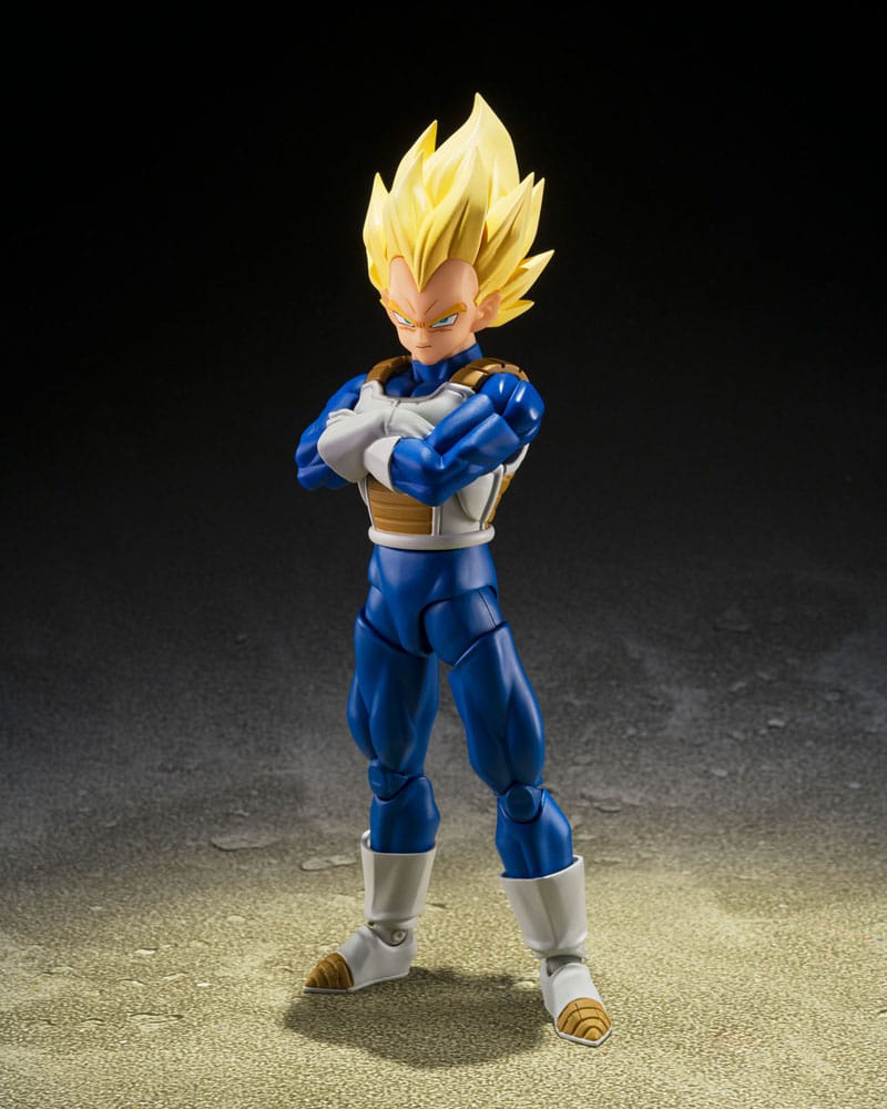 Dragon Ball Z S.H.Figuarts Action Figure Super Saiyan Vegeta (Dangerous Pride) 14 cm - Bandai Tamashii Nations Action figures