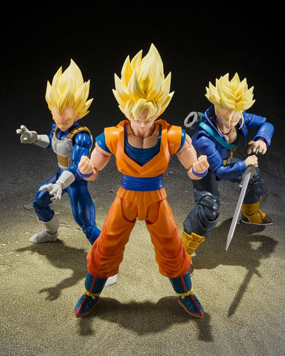 Dragon Ball Z S.H.Figuarts Action Figure Super Saiyan Vegeta (Dangerous Pride) 14 cm - Bandai Tamashii Nations Action figures