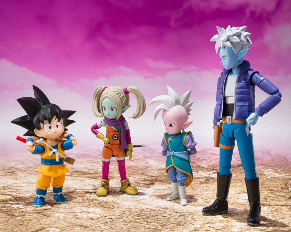 Dragonball Super Daima S.H. Figuarts Action Figure Supreme Kai Mini - Bandai Tamashii Nations Action Figures