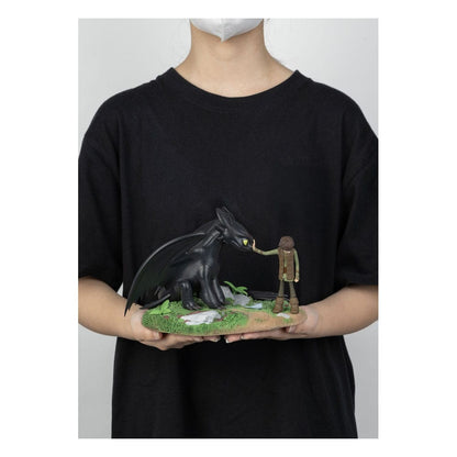 Dragons D-Stage PVC Diorama Toothless & Hiccup 15 cm - Beast Kingdom Toys Statues