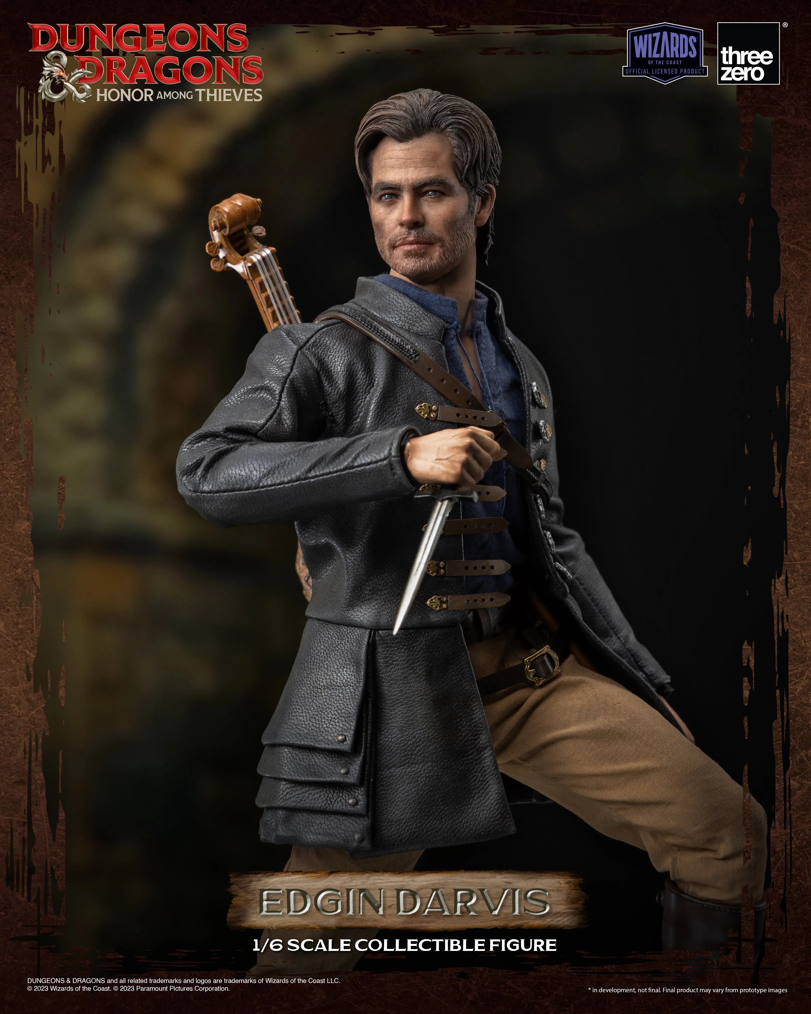 Dungeons & Dragons: Honor Among Thieves: Edgin Darvis ThreeZero