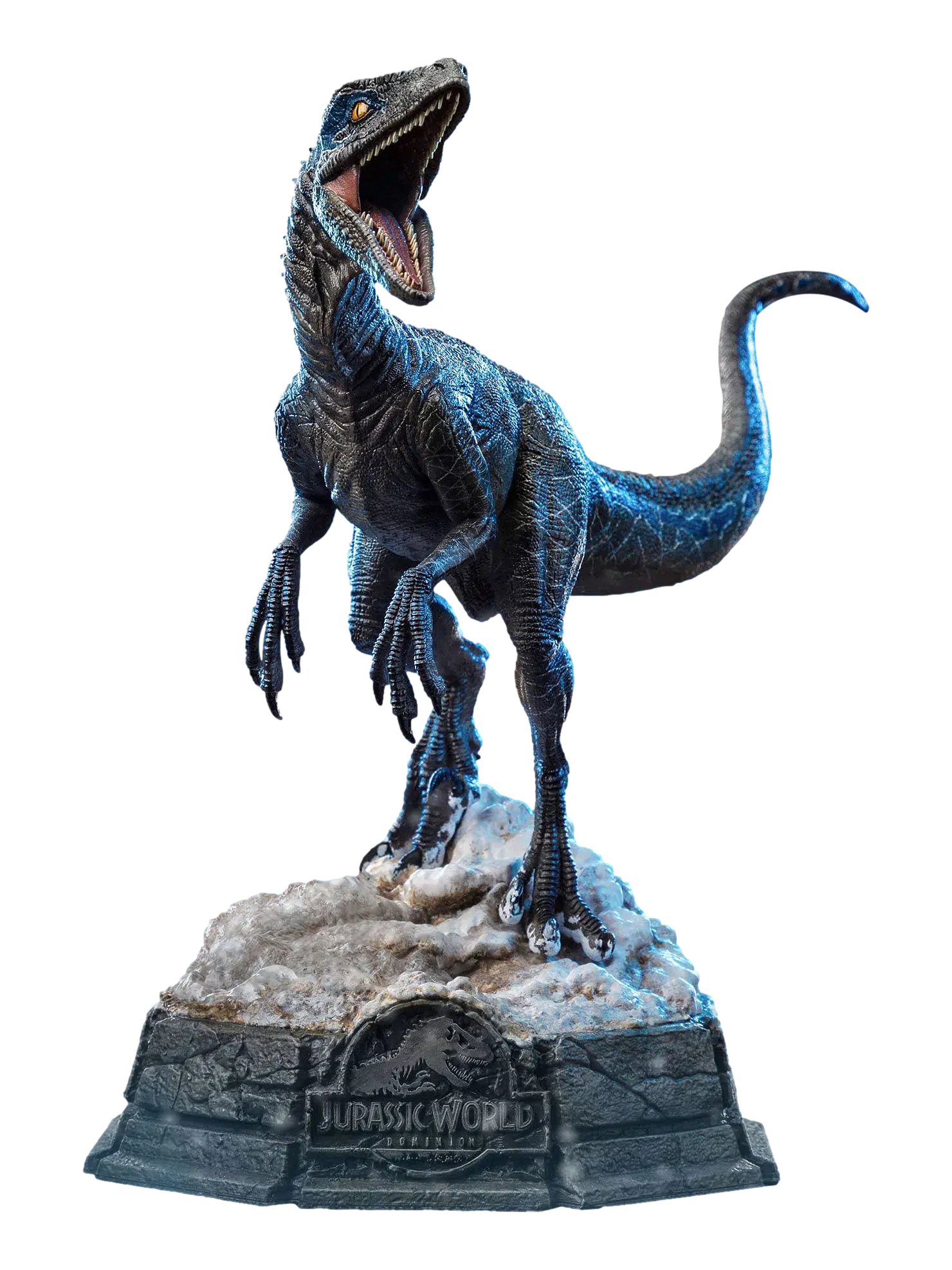 Blue: Jurassic World: Dominion: Art Scale Statue: Iron Studios