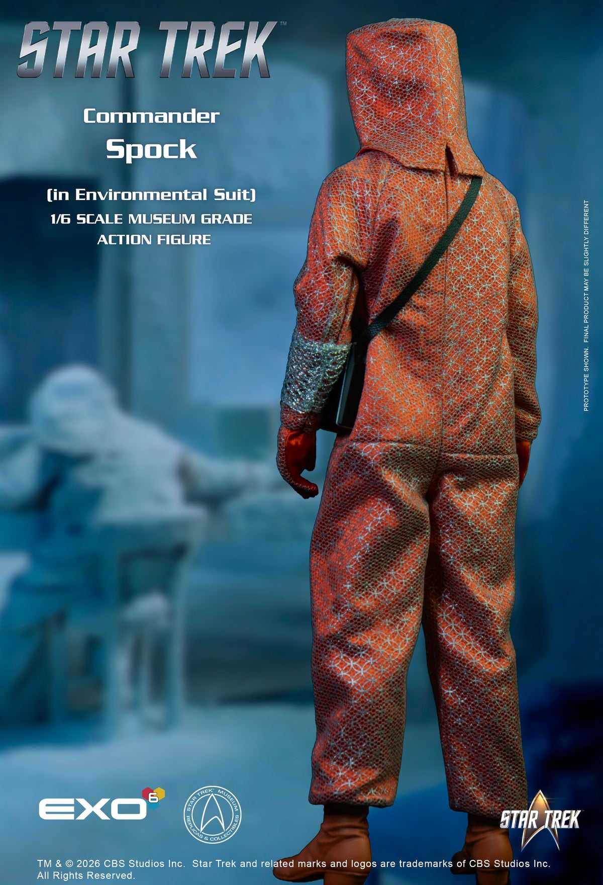 Star Trek: The Original Series Lt. Commander Spock (Environmental Suit) 1/6 Scale Action Figure