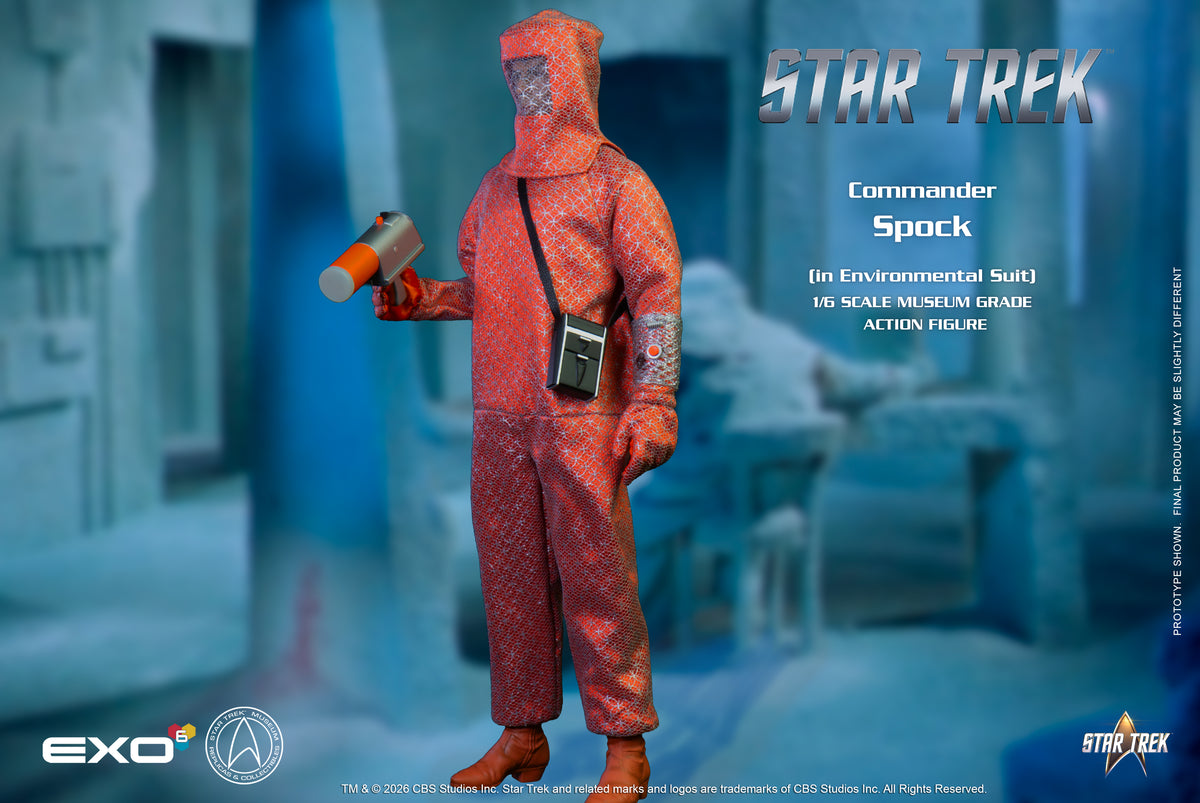 Star Trek: The Original Series Lt. Commander Spock (Environmental Suit) 1/6 Scale Action Figure