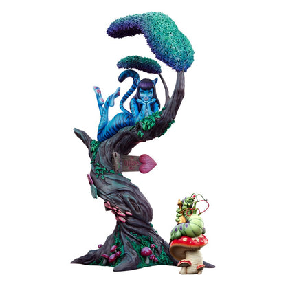 Fairytale Fantasies Collection: Lady Cheshire Cat (Deluxe Edition): Statue - Sideshow Collectibles Statue