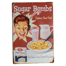 Fallout Metal Sign Sugar Bombs - Trick Or Treat Studios Home & Decor
