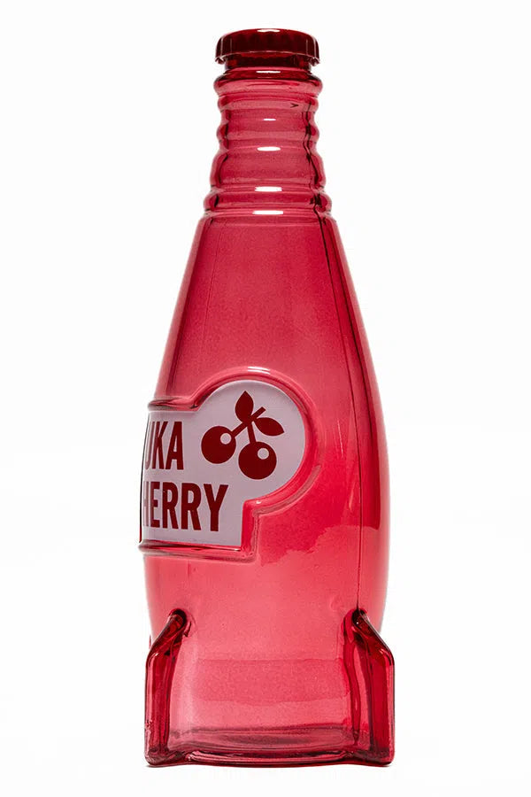 Fallout: Nuka Cola Cherry Glass Bottle & Caps DEVplus