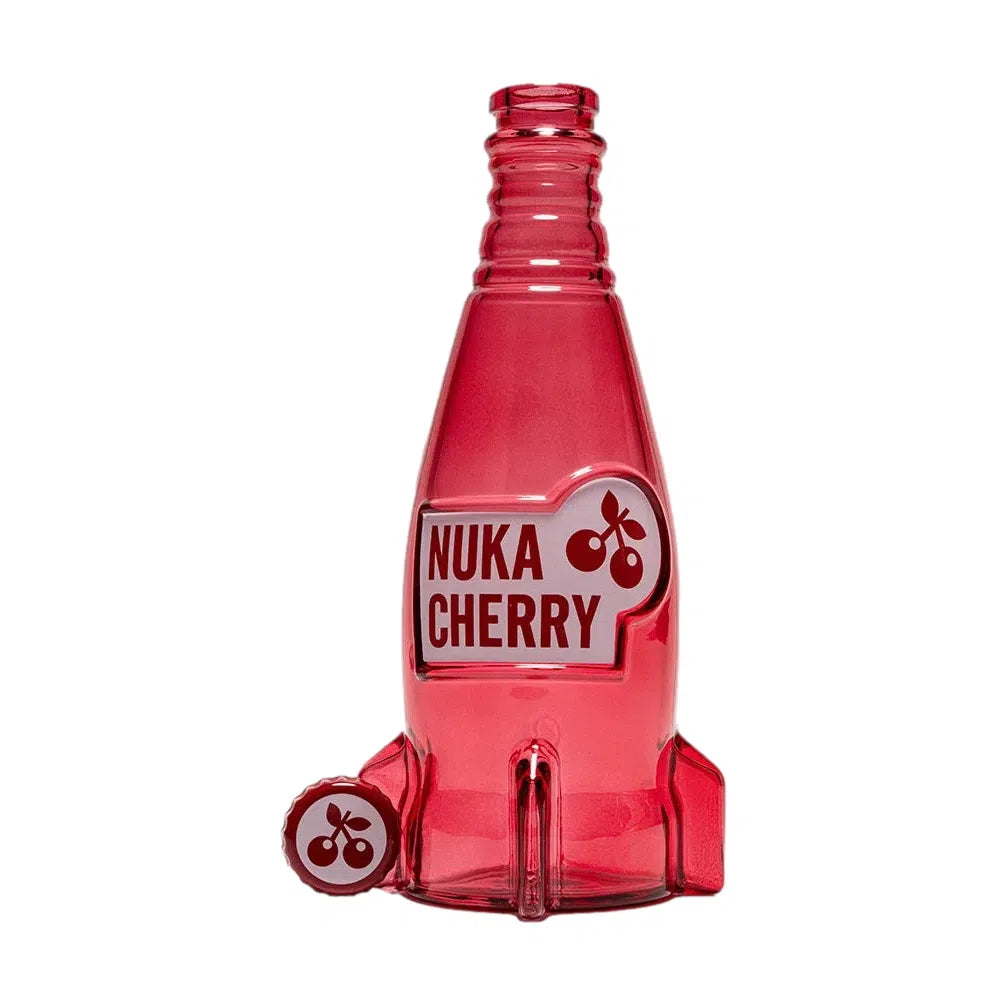 Fallout: Nuka Cola Cherry Glass Bottle & Caps DEVplus