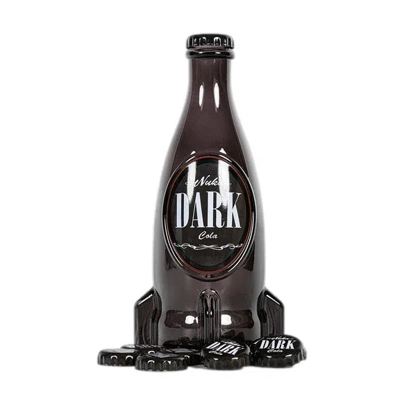 Fallout: Nuka Cola Dark Glass Bottle & Caps DEVplus
