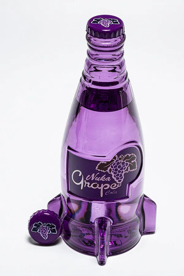 Fallout: Nuka Cola Grape Glass Bottle & Caps DEVplus