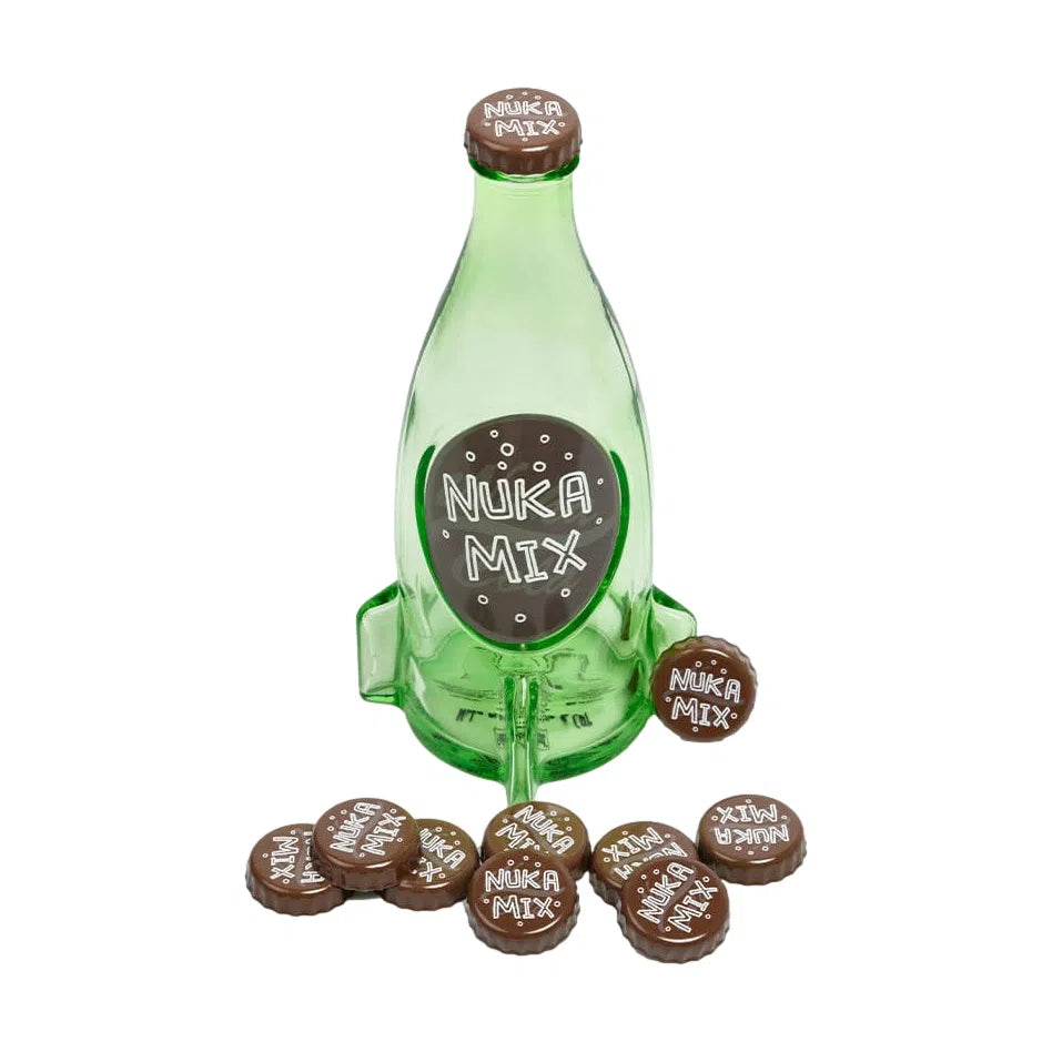Fallout: Nuka Cola Mix Glass Bottle & Caps DEVplus