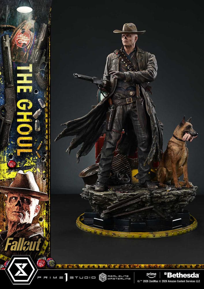 Fallout (TV Series) Real Elite Masterline Series Statue 1/4 The Ghoul 64 cm - Prime 1 Studio Statues