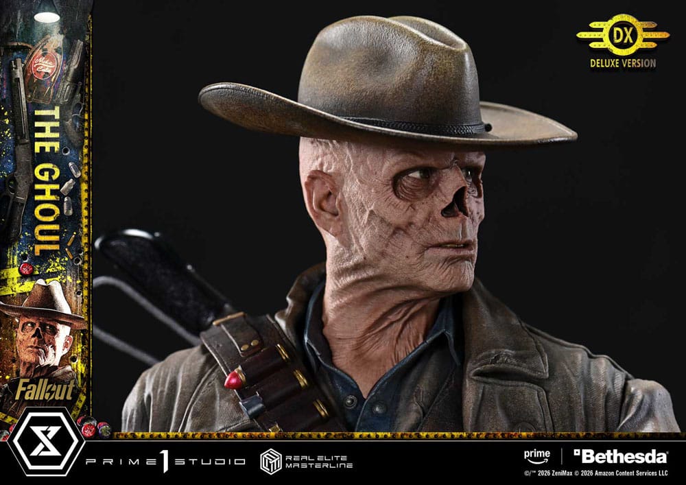 Fallout (TV Series) Real Elite Masterline Series Statue 1/4 The Ghoul Deluxe Version 64 cm - Prime 1 Studio Statues