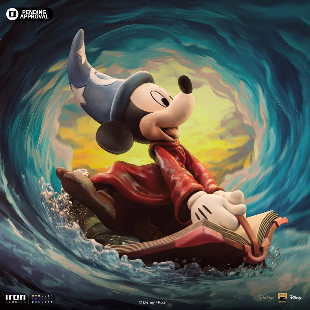 Fantasia: Sorcerer Mickey: 1/10 Deluxe Art Scale: Limited Edition Statue Iron Studios