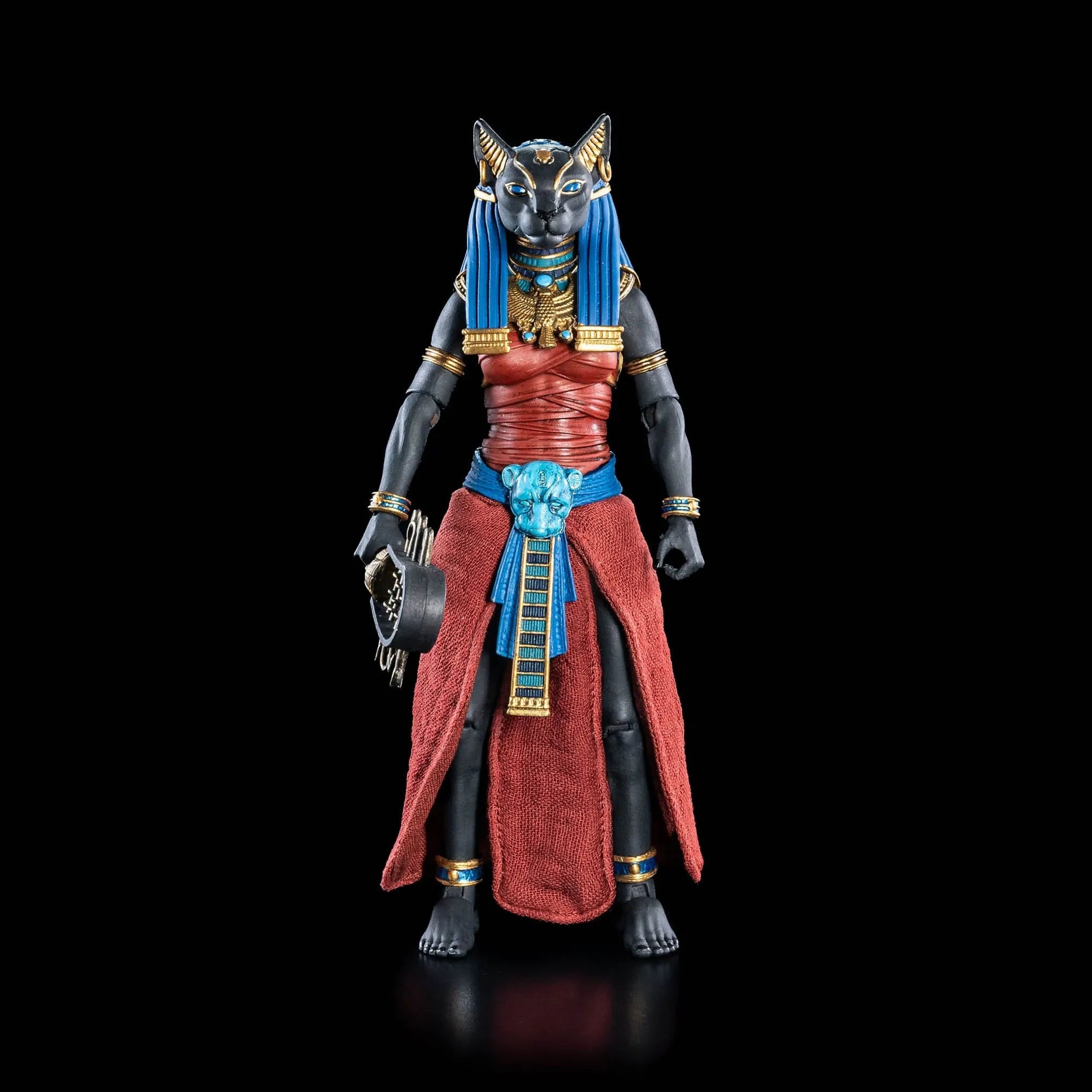 Figura Obscura: Bastet (Black and Red Ver): Action Figure Four Horsemen