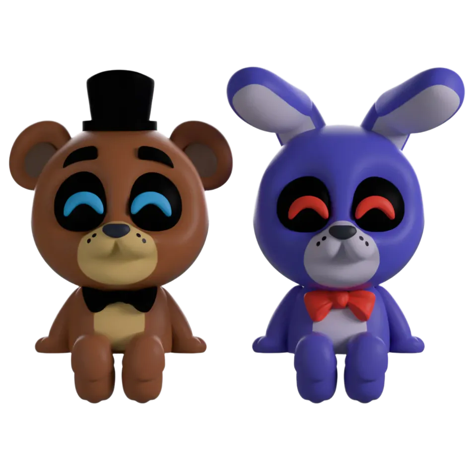 Five Nights at Freddy's: Freddy & Bonnie: Monitor Buddiez: Vinyl Figures: YouTooz YouTooz