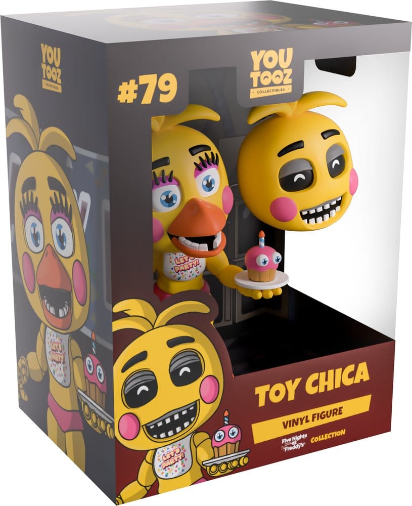 Five Nights at Freddy's Vinyl Figure Toy Chica12 cm - Youtooz Statues