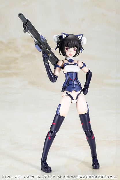 Frame Arms Girl Laetitia (Azurite Ver.) Model Kit - Kotobukiya Model Kit